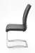 Freischwinger >YANIELLE / KÖLN< 2er-Set in Schwarz - 43x100x57cm (BxHxT)