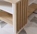 Couchtisch >Cardigan< in Artisan Eiche / Weiss - 80x45x80 (BxHxT)