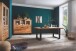 Highboard >Tom-I< in Wildeiche / schwarz aus Teilmassiv - 158x140x40cm (BxHxT)