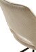 4-Fußstuhl >Luziania< (2er Set) in creme aus Stoff - 61x85x61cm (BxHxT)
