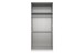 Kleiderschrank >Billund< in weiß/Eiche Sägerau - 83x202x55cm (BxHxT)
