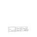 TV-Board >Jecho< in Mauvella Eiche / Schwarz - 174,8x49,9x40,2cm (BxHxT)
