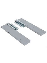 Schwebetürselbsteinzug >MELIKA< in Grau aus Kunststoff - 27x6x2cm (BxHxT)