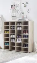 Regal >Boots< in Eiche Sonoma - 92x95x33cm (BxHxT)