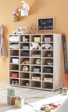 Regal >Boots< in Eiche Sonoma - 92x95x33cm (BxHxT)