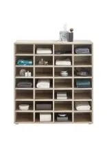 Regal >Boots< in Eiche Sonoma - 92x95x33cm (BxHxT)