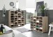 Regal >Boots< in Eiche Sonoma - 92x95x33cm (BxHxT)