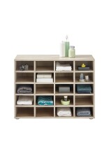 Regal >Boots< in Eiche Sonoma - 92x68x33cm (BxHxT)