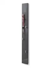 Garderobenleiste >Colan New< in Grau Chrome -...