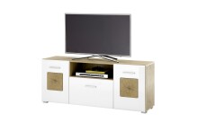 Lowboard >Georgia< in Eiche Artisan Nachbildung -...