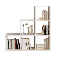 Regal >Luna< in Weiß  - 112x114x35cm (BxHxT)