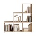 Regal >Luna< in Eiche Sonoma
 - 112x114x35cm (BxHxT)