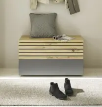 Schuhbank >Melisande< in Artisan Eiche Nachbildung...