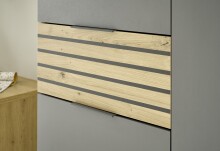 Schuhbank >Melisande< in Artisan Eiche Nachbildung  - 85x45x38cm (BxHxT)