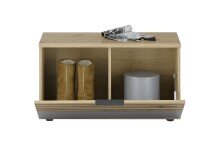 Schuhbank >Melisande< in Artisan Eiche Nachbildung  - 85x45x38cm (BxHxT)