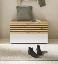 Schuhbank >Melisande< in Artisan Eiche Nachbildung...