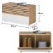 Schuhbank >Melisande< in Artisan Eiche Nachbildung  - 85x45x38cm (BxHxT)