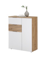 Schuhschrank >Melisande< in Weiß matt -...