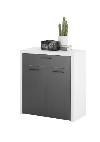 Kommode >Modica Kommoden< in Weiß - 82x88x38cm (BxHxT)