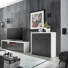 Kommode >Modica Kommoden< in Weiß - 82x88x38cm (BxHxT)