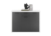 Sideboard >Modica Kommoden< in Weiß - 119x88x38cm (BxHxT)