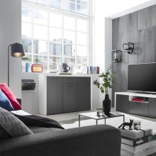 Sideboard >Modica Kommoden< in Weiß - 119x88x38cm (BxHxT)