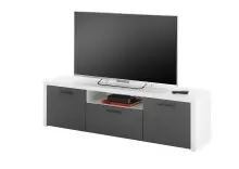TV-Board >Modica< in Weiß - 160x46x38cm (BxHxT)
