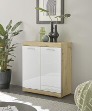 Kommode >Nobe< in Artisan Eiche aus MDF und...