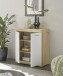 Kommode >Nobe< in Artisan Eiche aus MDF und Spanpaltte - 80x91x38cm (BxHxT)