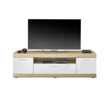 TV-Board >Nobe< in Eiche Artisan - 165x49x43cm (BxHxT)