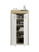 Schuhschrank >Pincas< in Artisan Eiche - 64x126x38cm (BxHxT)