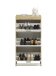 Schuhkipper >Pincas< in Artisan Eiche - 64x126x38cm (BxHxT)