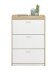 Schuhkipper >Pincas< in Artisan Eiche - 84x126x38cm (BxHxT)