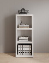 Regal >Modica< in Weiß aus Holzwerkstoff E1...