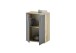 Kommode >BC 1040< in Grau matt - 60x84x35 (BxHxT)