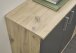 Kommode >BC 1040< in Grau matt - 80x84x35 (BxHxT)