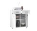 Kommode >BC 1065< in Weiß hochglanz aus MDF - 80x83x40cm (BxHxT)
