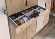 Drehtürenschrank >MOLDAU< in Viking Oak - 270x208x58cm (BxHxT)