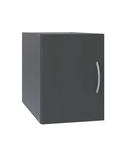 Aufsatzschrank >MULTIRAUMKONZEP< in Graphit - 30x40x40cm (BxHxT)