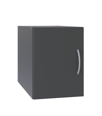 Aufsatzschrank >MULTIRAUMKONZEP< in Graphit - 30x40x40cm (BxHxT)