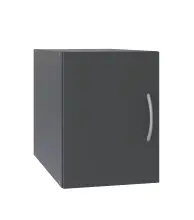 Aufsatzschrank >MULTIRAUMKONZEP< in Graphit -...