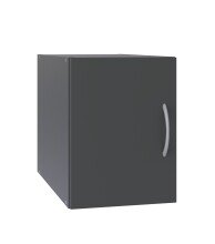 Aufsatzschrank >MULTIRAUMKONZEP< in Graphit -...