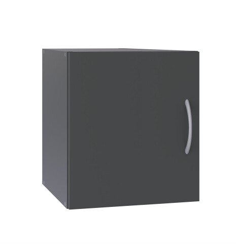 Aufsatzschrank >MULTIRAUMKONZEP< in Graphit - 50x40x40cm (BxHxT)