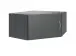Aufsatzschrank >MULTIRAUMKONZEPT< in Graphit - 80x40x80cm (BxHxT)