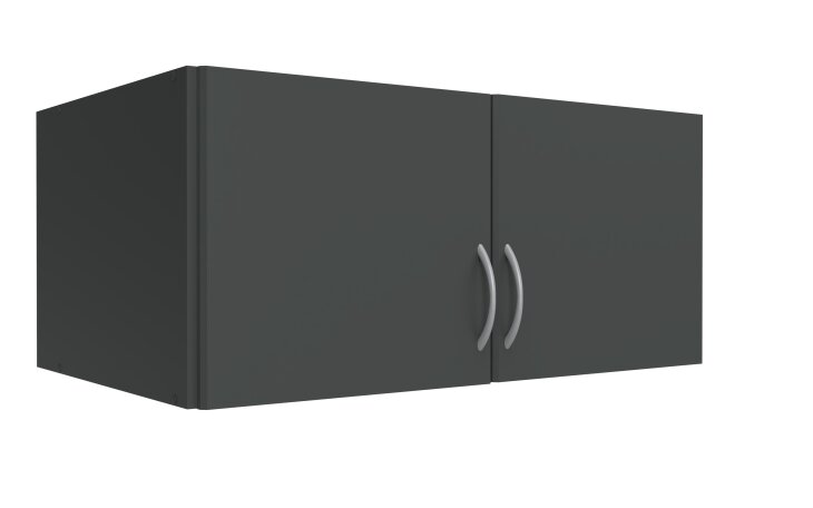 Mehrzweckschrank >MULTIRAUMKONZEP< in Graphit - 70x40x40cm (BxHxT)