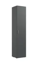 Mehrzweckschrank >MULTIRAUMKONZEP< in Graphit -...