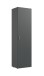 Mehrzweckschrank >MULTIRAUMKONZEP< in Graphit - 50x185x40cm (BxHxT)
