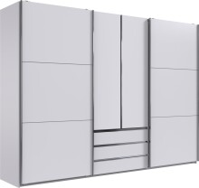 Schwebetürenschrank >MAGIC< in WEISS -...