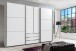 Schwebetürenschrank >MAGIC< in WEISS - 300x216x65cm (BxHxT)