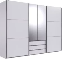 Schwebetürenschrank >MAGIC< in WEISS -...